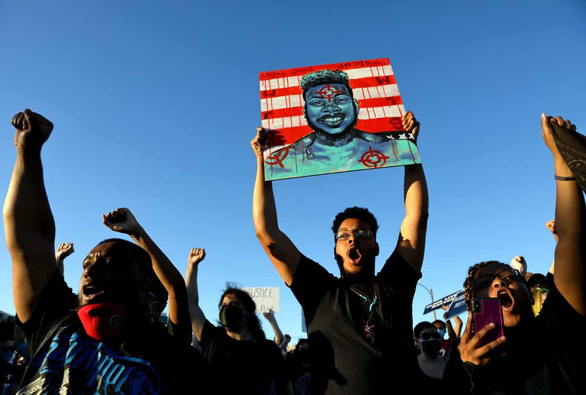 Protesters march St. Louis streets in solidarity with Minneapolis