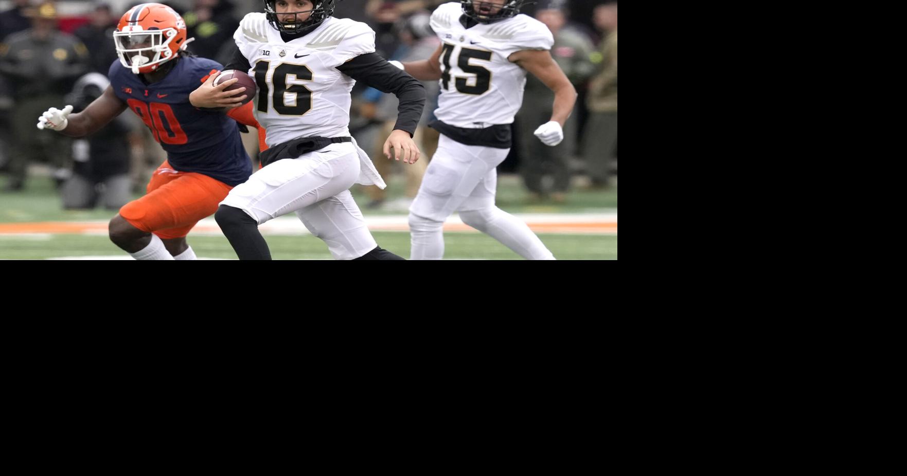 A look at Illinois vs. Purdue football game on Saturday, Nov. 12, 2022