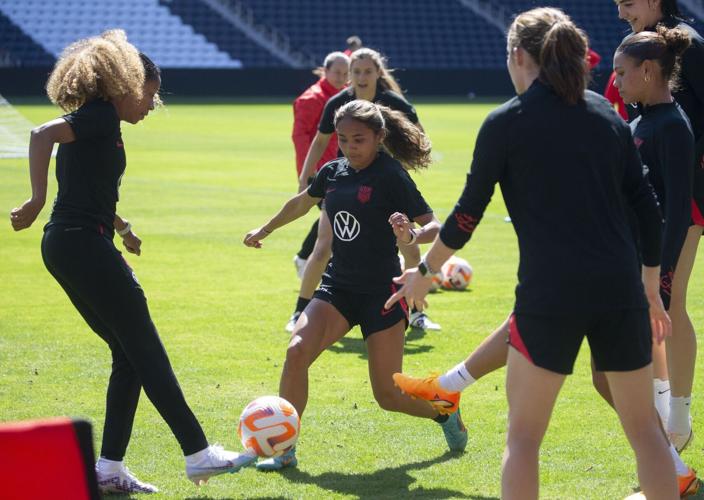 From youth football to World Cup: US teen Alyssa Thompson takes spotlight