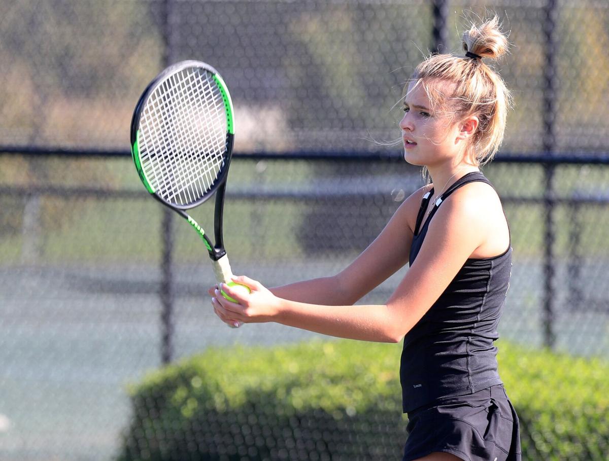 Class 2 girls tennis quarterfinal: Parkway Central 5, Cor Jesu 4