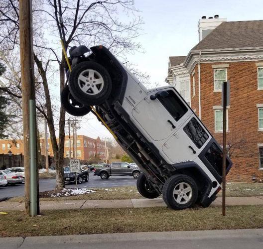 This Might Be the Weirdest Car Crash Ever