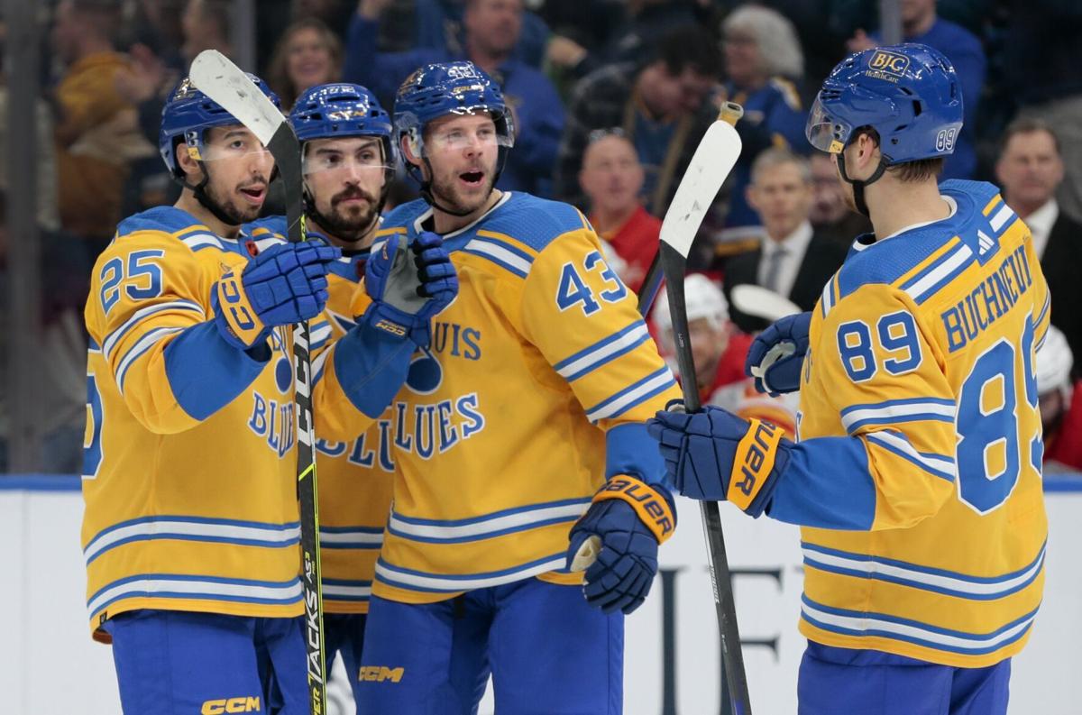 According to plan: Blues' top line delivers in comeback OT win