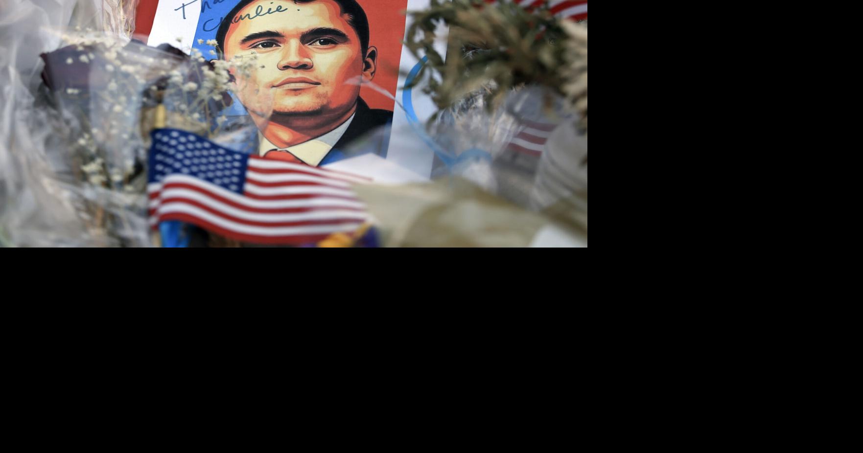 Trump leads huge Arizona memorial service for Charlie Kirk
