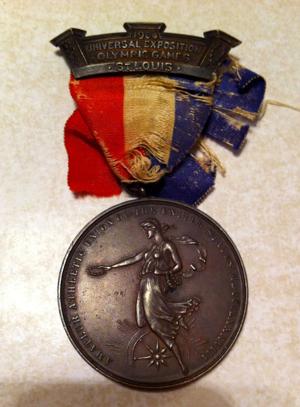 #stlstuff: More than 100 years later, family proud of Olympic medal won here