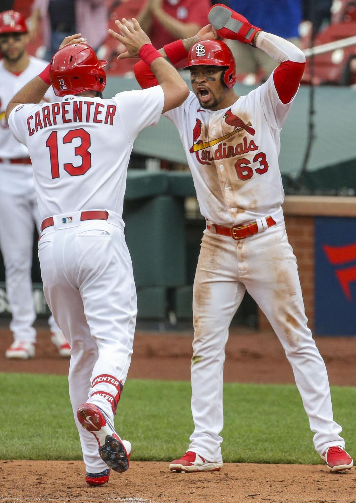 Carpenter hits three-run pinch homer, Cardinals win 4-3 on 10th-inning wild  pitch