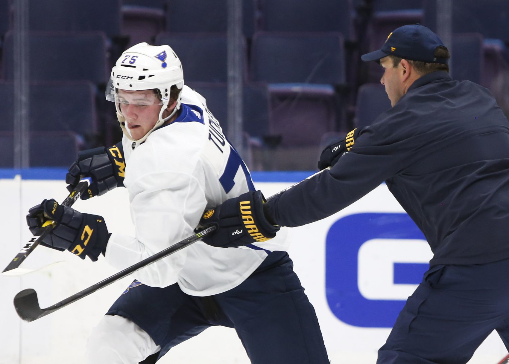 Blues prospect updates Defenseman Tucker gets offensive image image