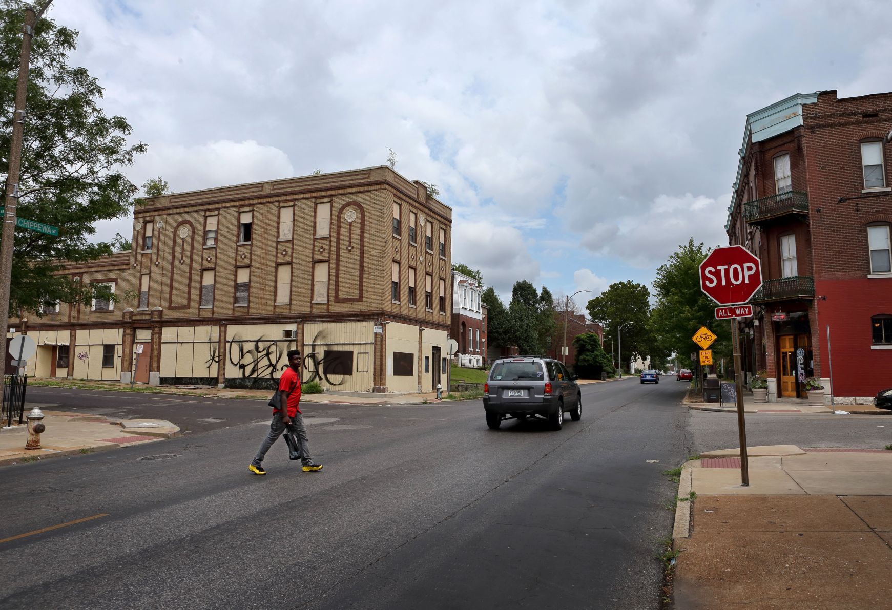 Chippewa Park development fire urbanSTL