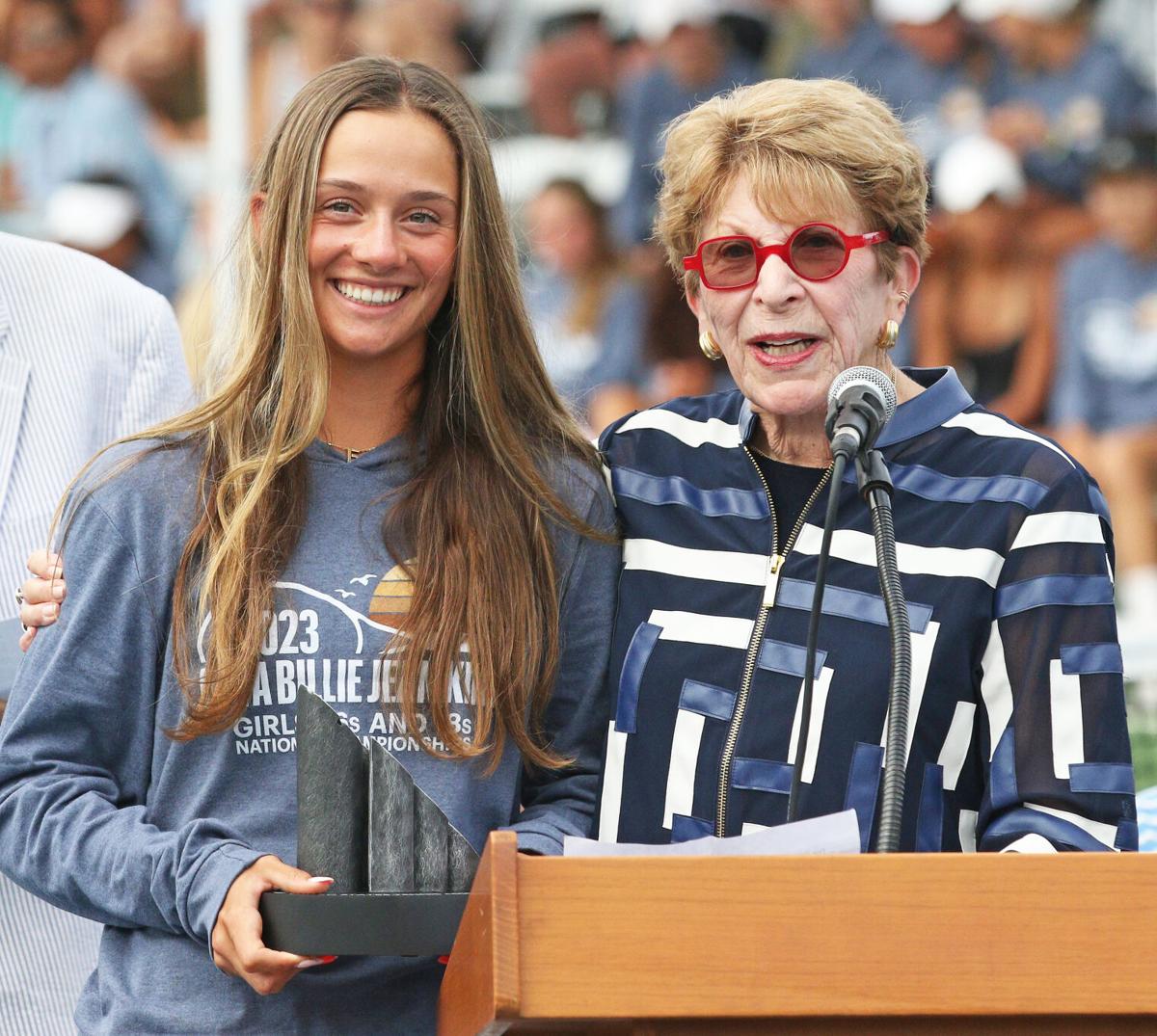 St Louis tennis standout Emerey Gross wins national sportsmanship award