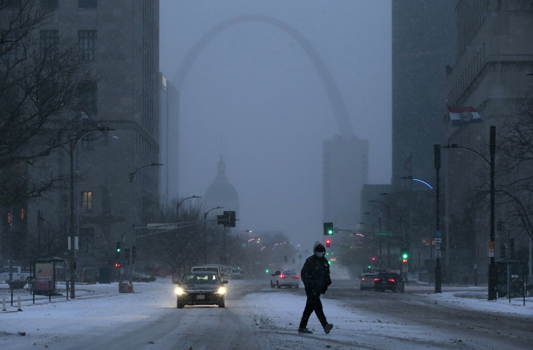 How much snow did St. Louis get? And just how cold will it get Thursday ...