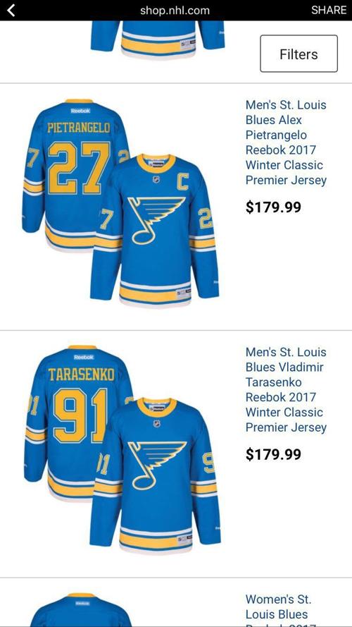 Blues Winter Classic Jersey Gets Revealed Early Morning Skate