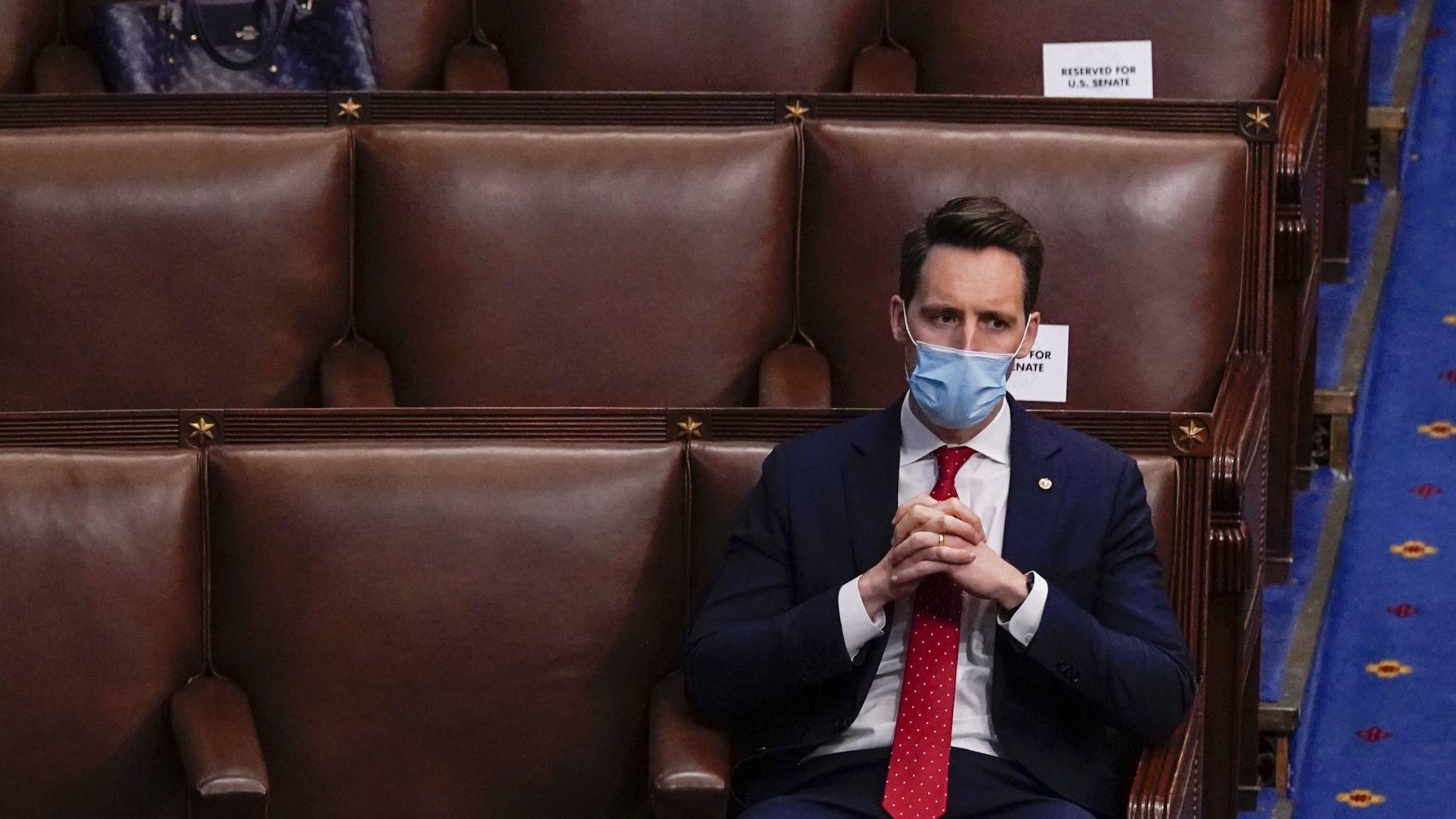 Sen. Josh Hawley on defense in Missouri and elsewhere as election challenge fails