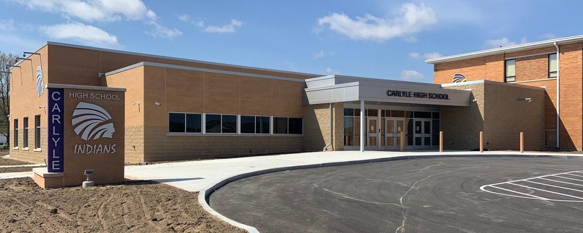Holland Construction Services Completes Carlyle High School Building Addition.