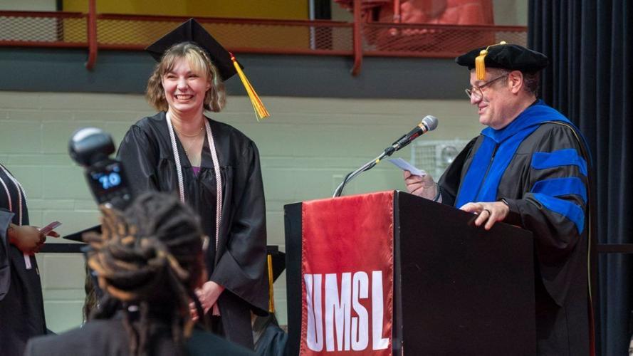 New UMSL graduates celebrate finishing their college journey during commencement
