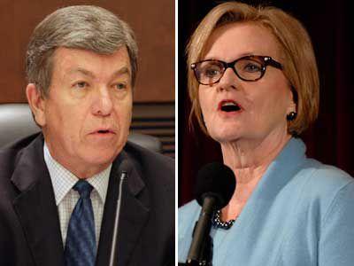 Roy Blunt and Claire McCaskill