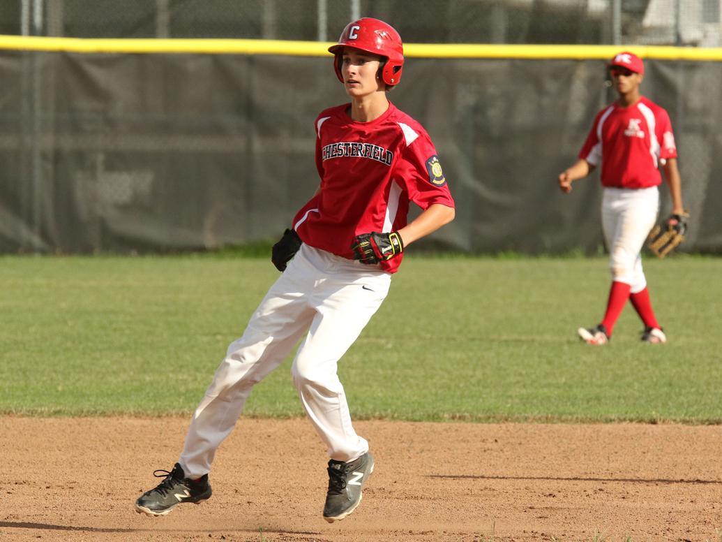 Jr. American Legion baseball Kirkwood vs. Chesterfield