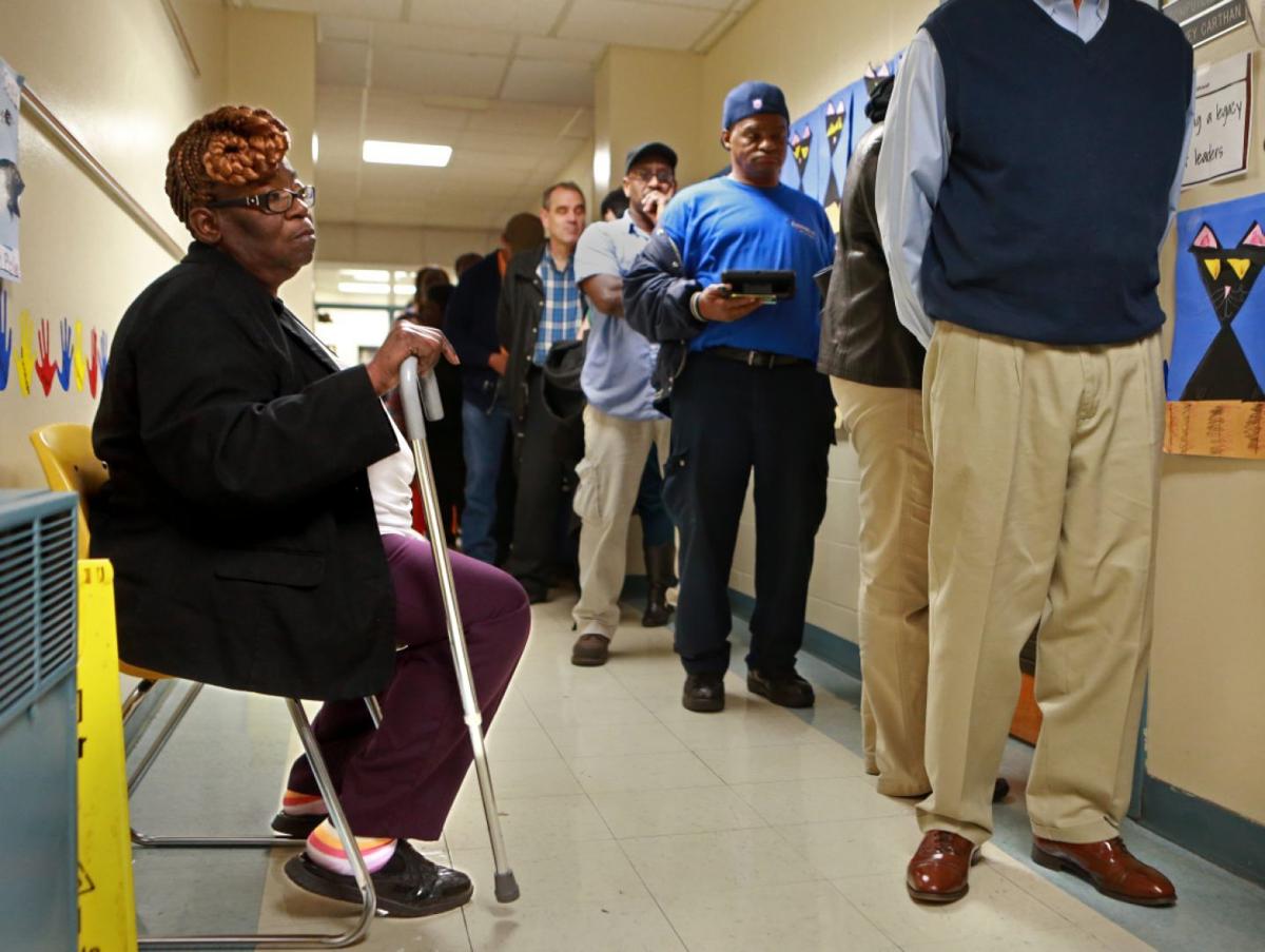 Paper ballot shortage spurs long lines at polls