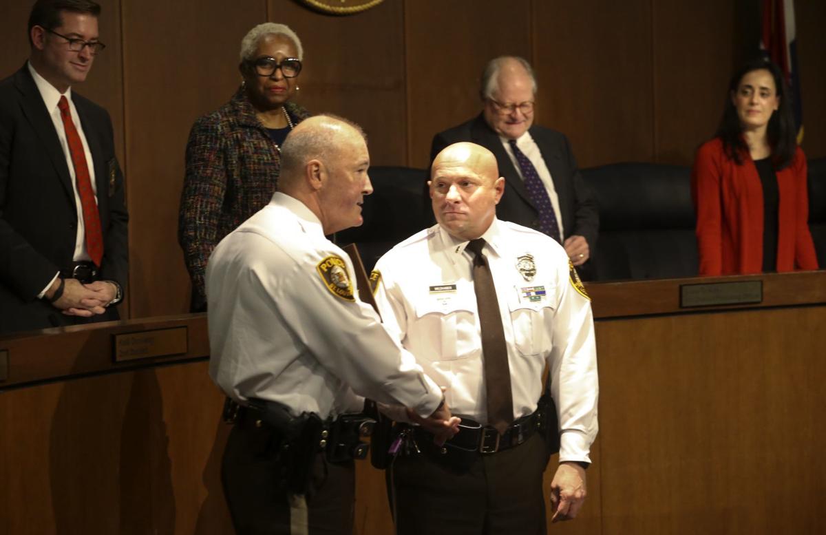 Lt. Keith Wildhaber promotion recognized