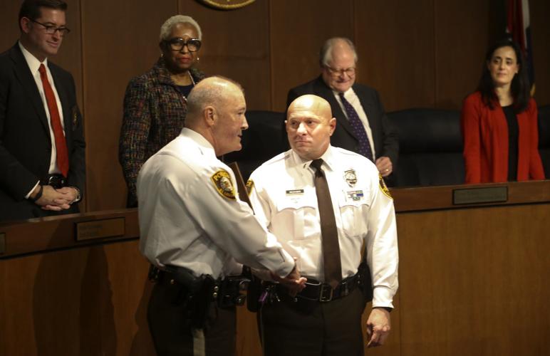 Lt. Keith Wildhaber promotion recognized