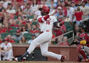 The St. Louis Cardinals and the Arizona Diamondbacks play at Busch Stadium for game two of four
