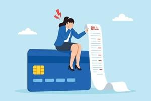 7 credit card habits that make your debt worse, ranked by damage level