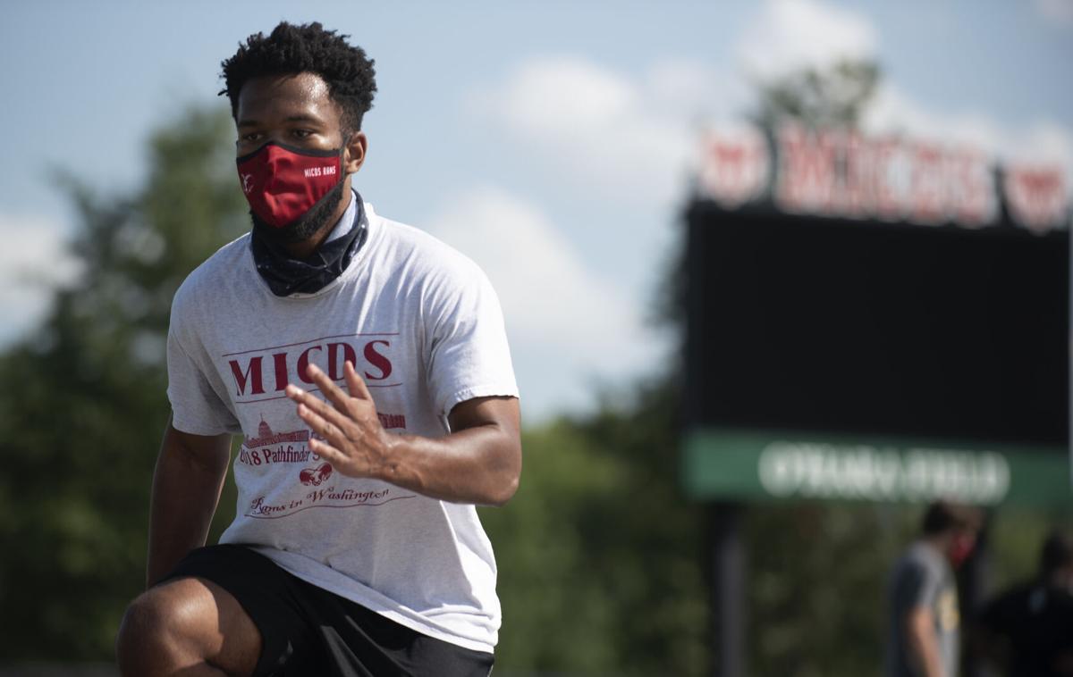 MICDS football practice
