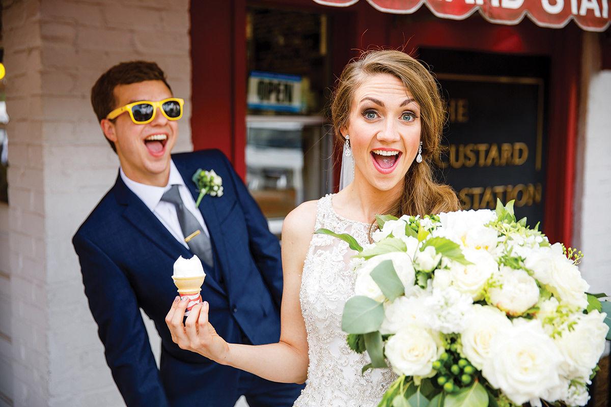 Daniel And Megan Reach For Stars At Wedding St Louis Best Bridal Bb Copeland Custard2 150729a Jpg