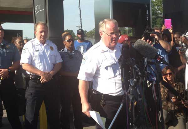 Ferguson police chief ID's officer in shooting