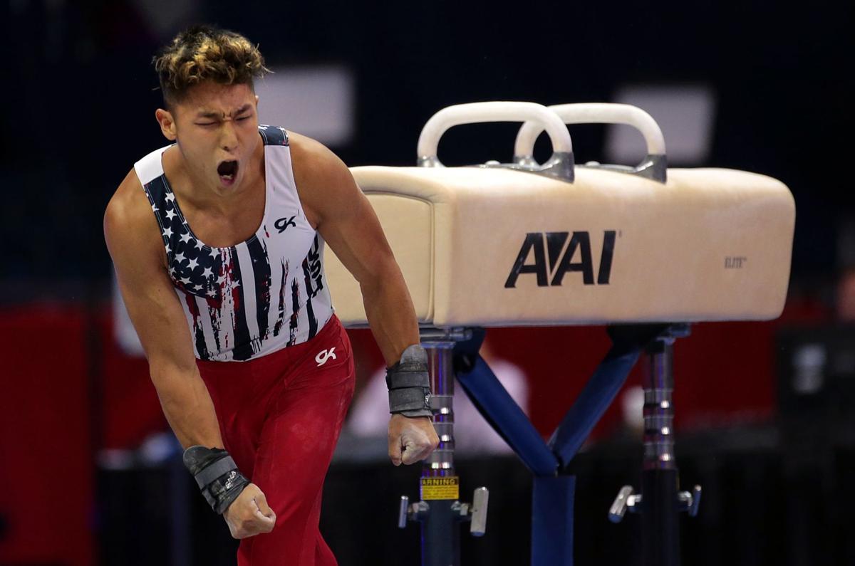 Malone Charges Into Lead At Men S Gymnastics Trials Olympics Stltoday Com