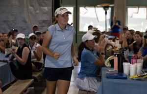 Scenes from the Class 2 District girls golf tournament
