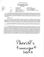 City counselor legal opinion inmate transport