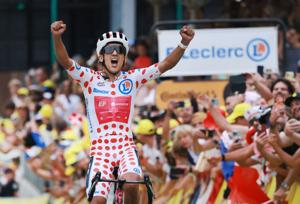 Richard Carapaz wins Stage 20, his second stage of 2026 Tour de France
