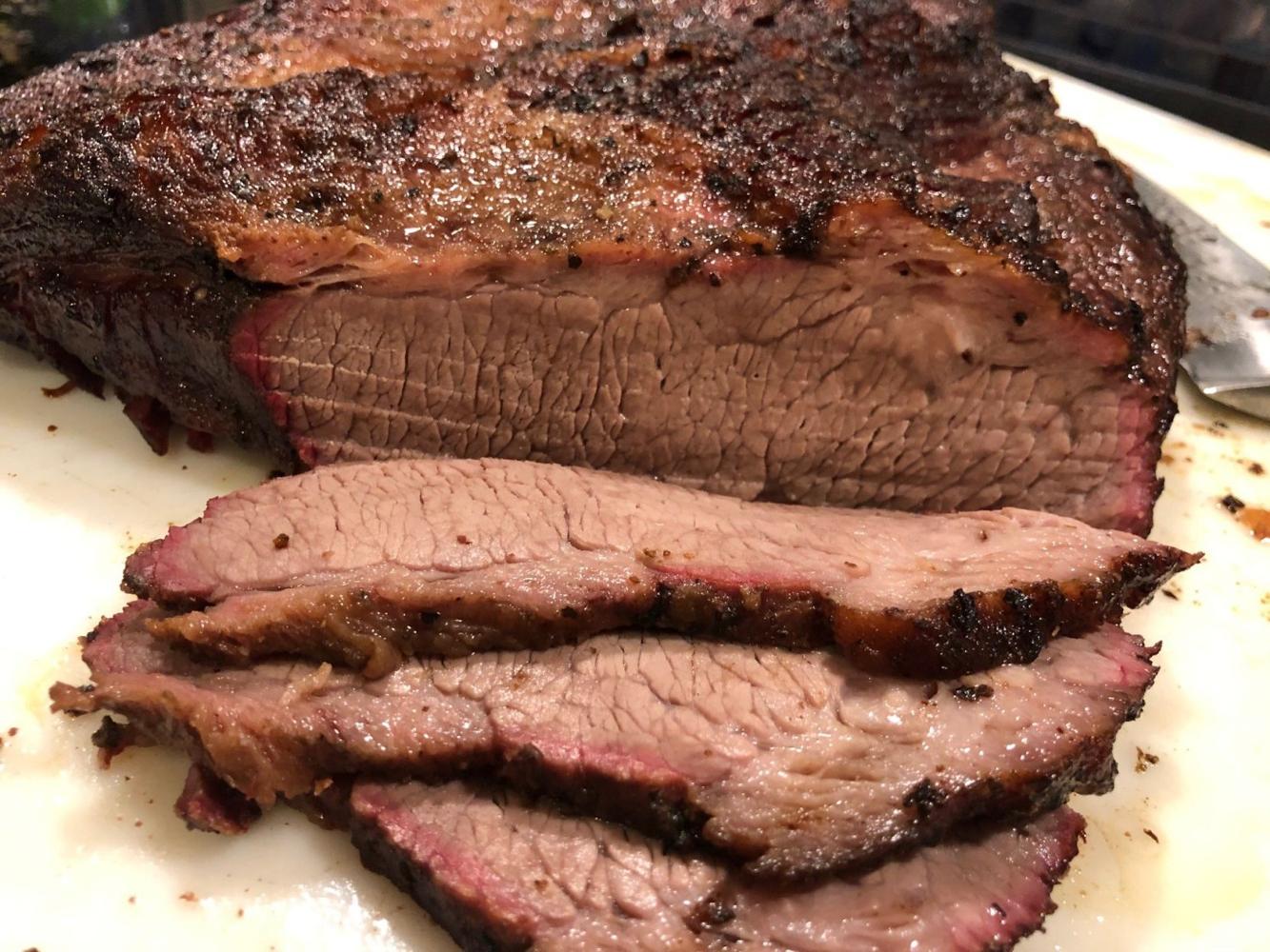 RECIPE Barbecued Beef Brisket on a Kamado Grill