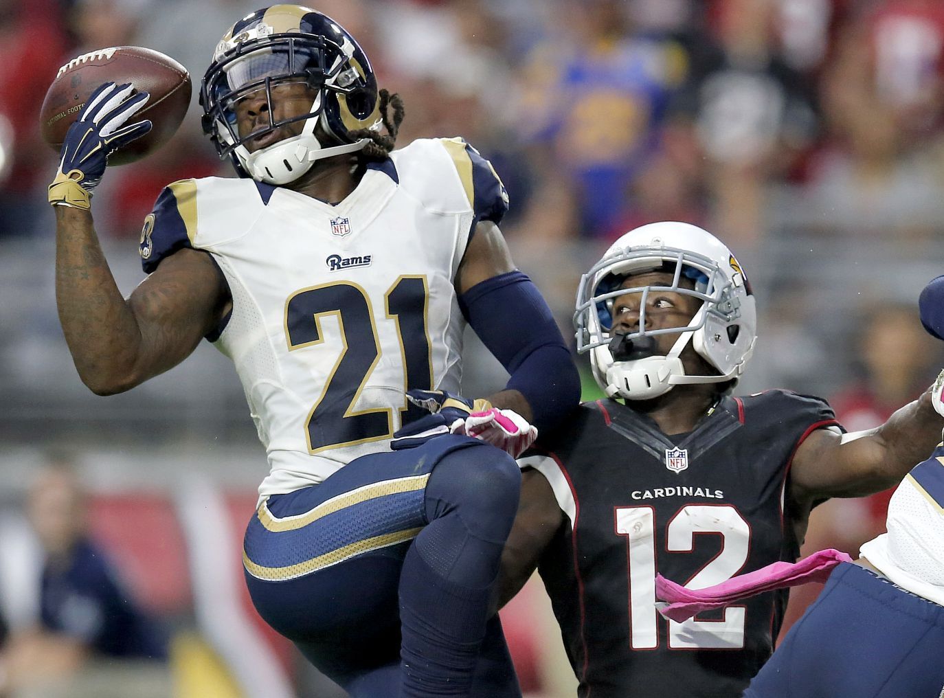 Janoris Jenkins Recreates “Helmet Catch” Against Arizona Cardinals 