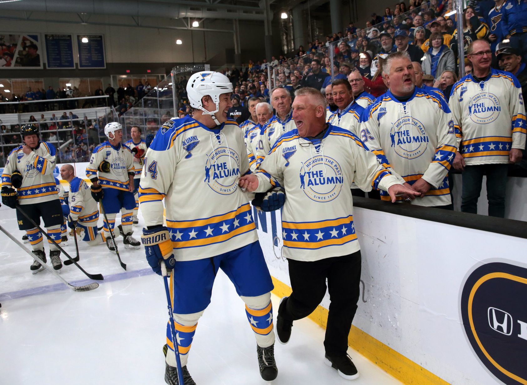 st louis blues alumni game jersey