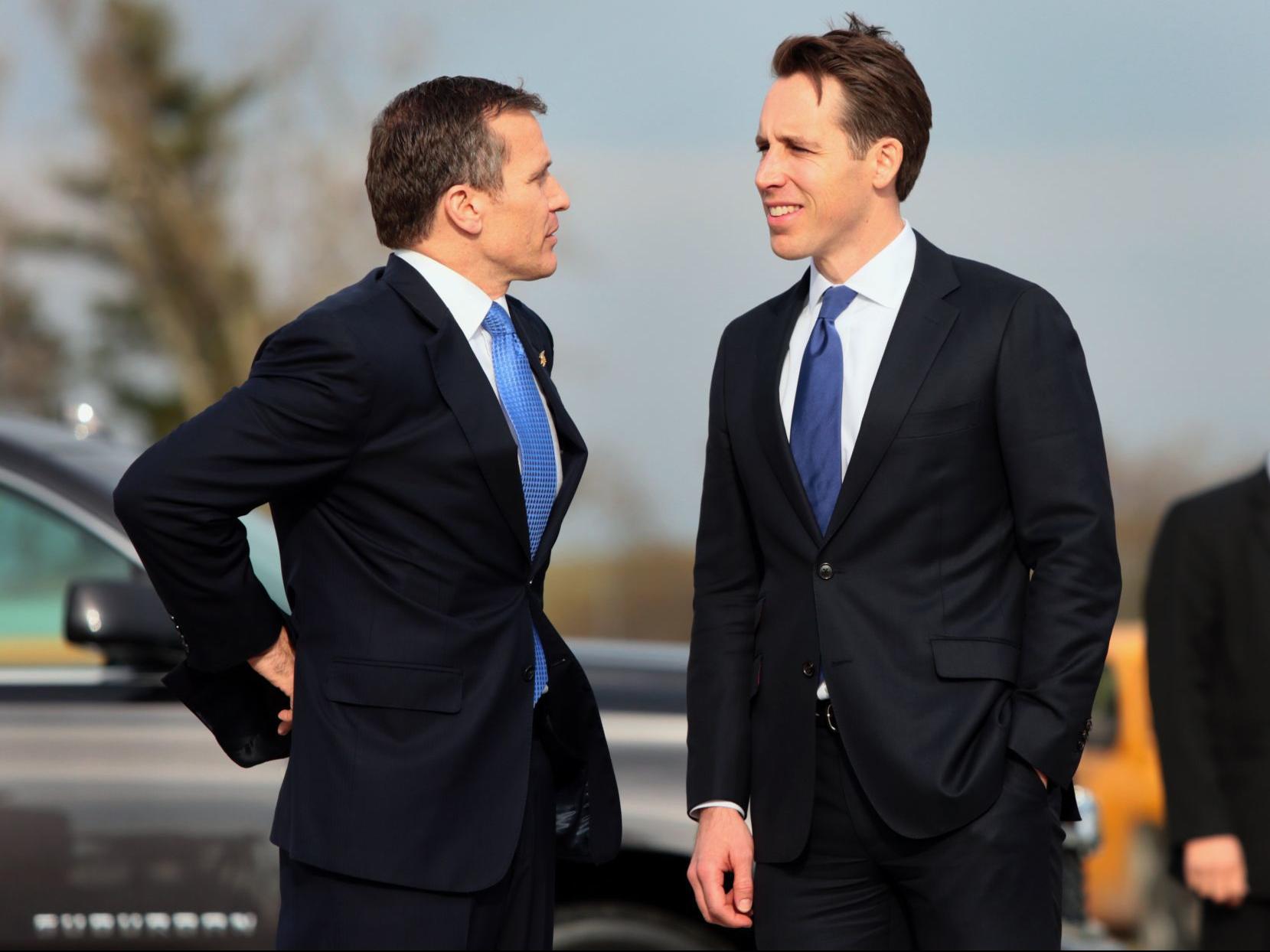 Hawley Others Call On Gov Eric Greitens To Resign Wagner Says He S Unfit To Lead Politics Stltoday Com