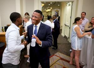 Election night watch party for Brian Williams in St. Louis County Executive Democratic primary