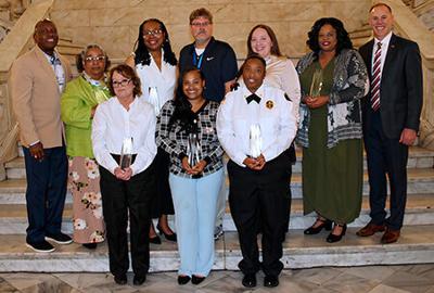 Department of Public Safety Recognizes Eight Outstanding Employees at Awards Ceremony