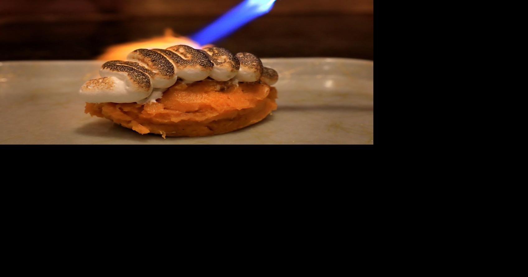 Bourbon Whipped Sweet Potatoes with Mallow Cream Topping from Grace ...