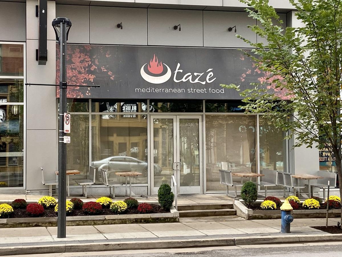 Taze Mediterranean Street Food Closes At Least Temporarily Off