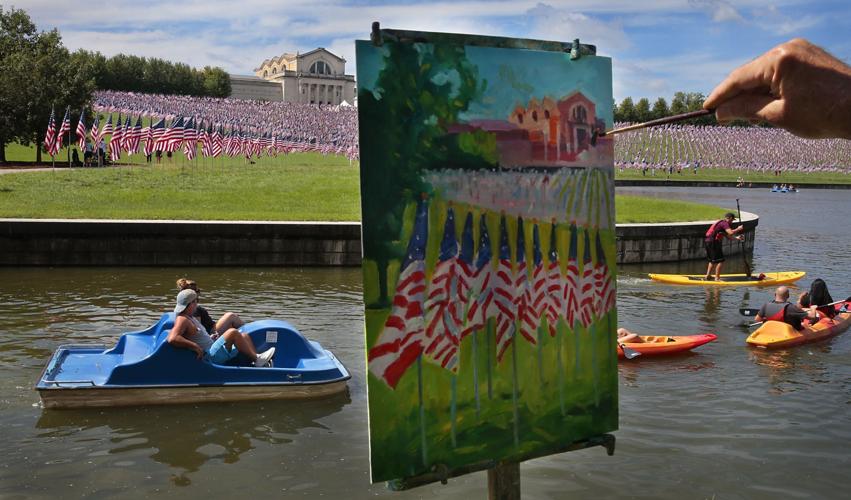 Flags of Valor at Art Hill in Forest Park – September 6 – 11th, 2016