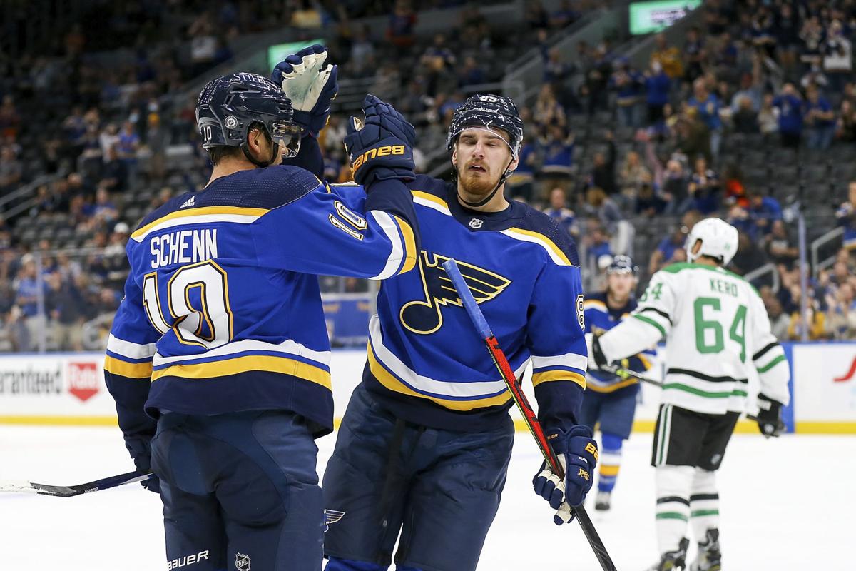 Stars Blues Hockey