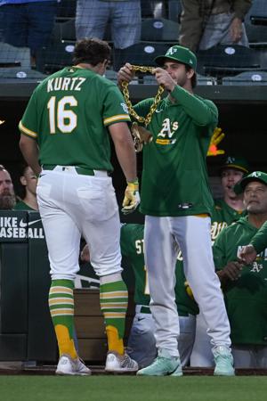 MLB: St. Louis Cardinals at Athletics