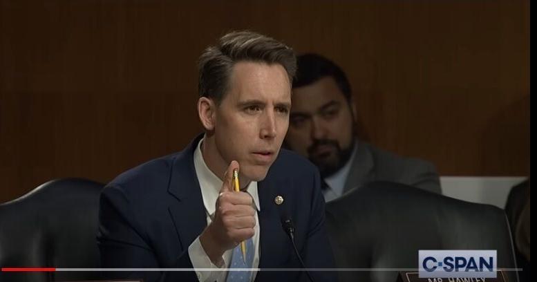 Messenger: Josh Hawley tweeted a quote. It turned into a chilling history lesson.