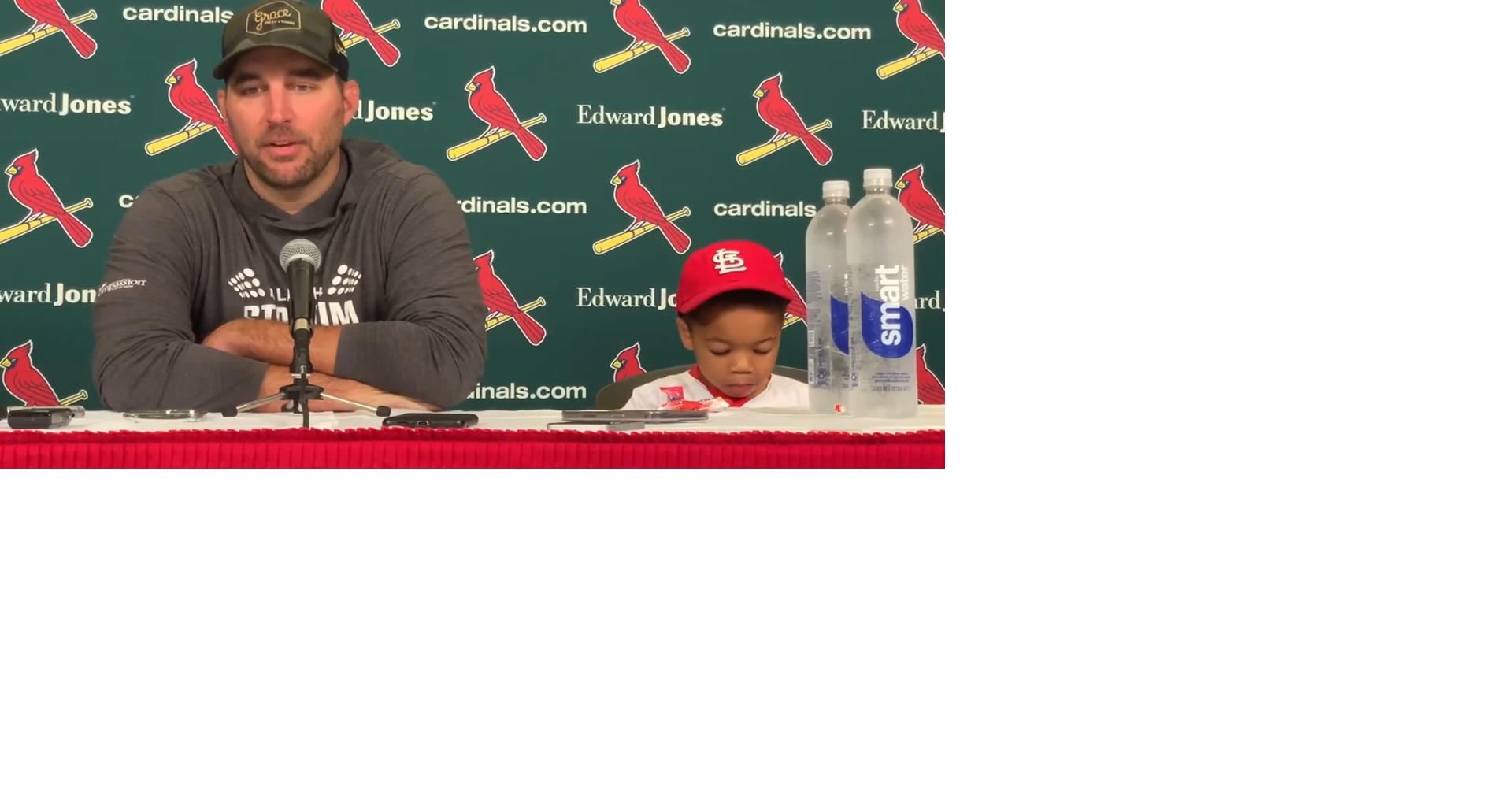 In Photos: Adam Wainwright's son steals the show with adorable moment  following Cardinals ace's 200th career win