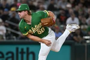 MLB: St. Louis Cardinals at Athletics