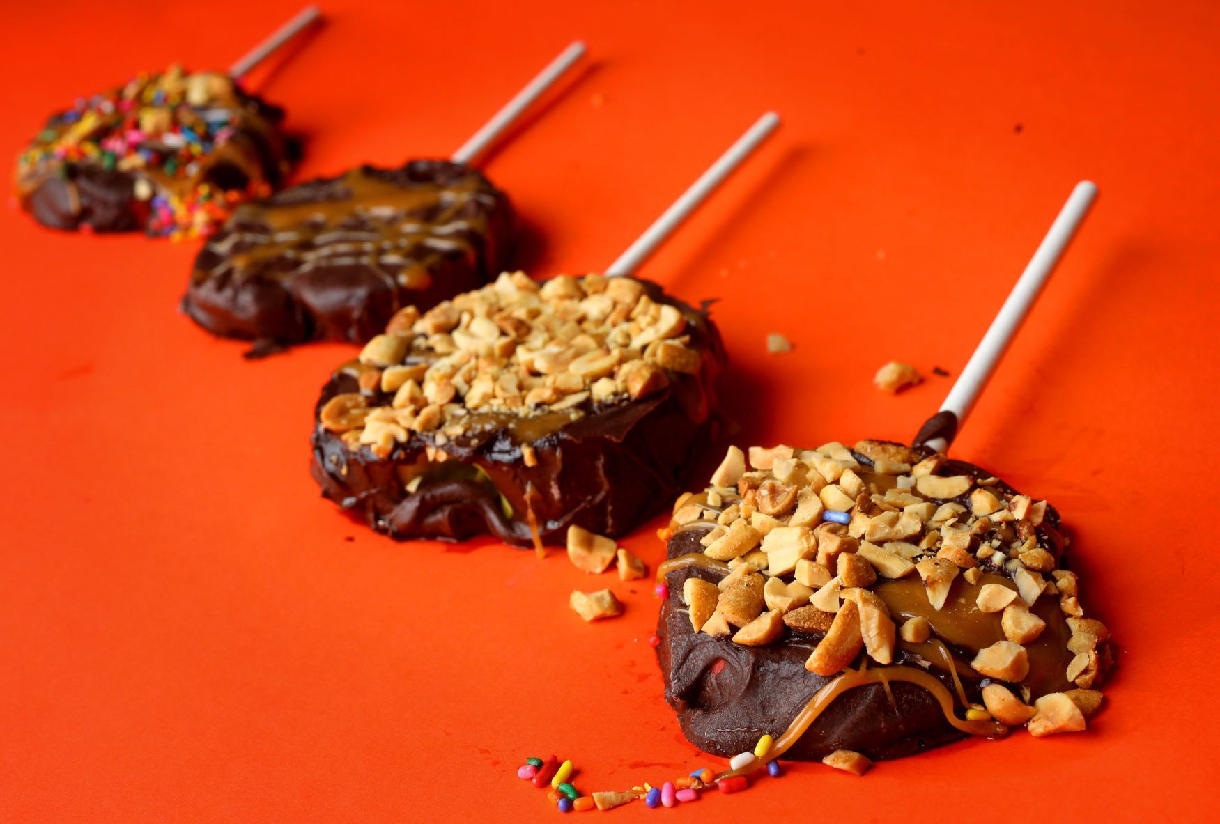 candy apple slices