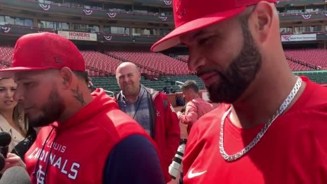 Cardinals notebook: Pujols, on day he is named an opening-day starter, says  he'll file for divorce