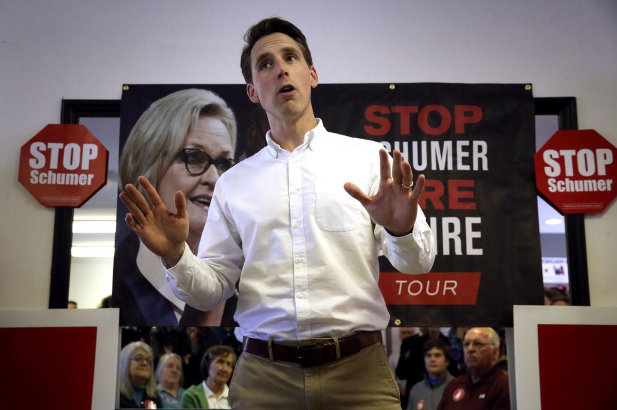 Josh Hawley Campaign Stop in Ballwin