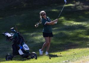 Scenes from the Class 2 District girls golf tournament
