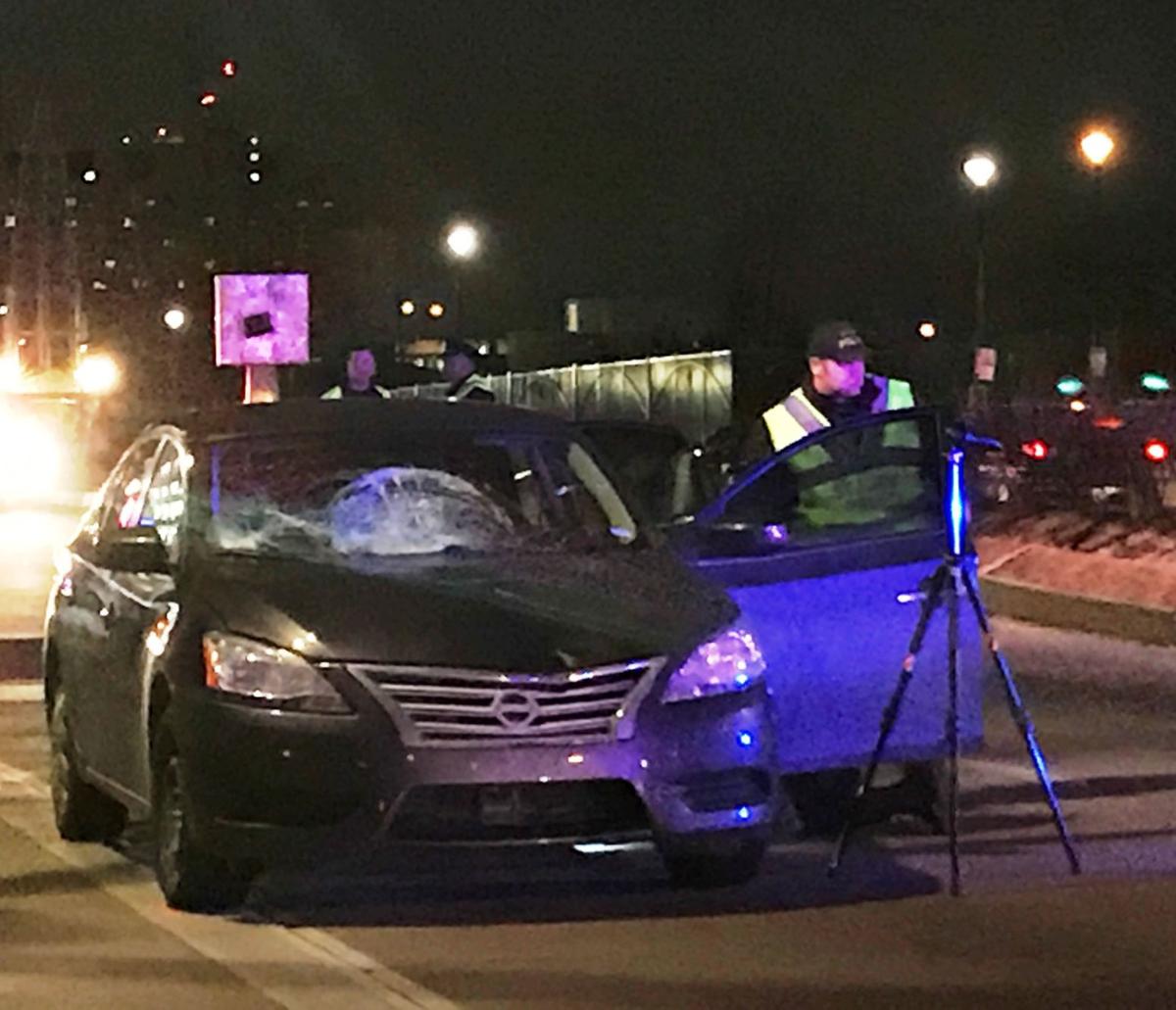 Man struck by car, critically injured on Grand Boulevard near Highway